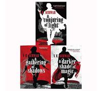 A Darker Shade Of Magic Trilogy 3 Books Set By V.E Schwab, Gathering Of Shadows