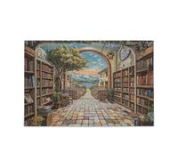A Day at The Bookstore 500 Piecing Jigsaw Puzzles for Adults Impossible Hard Difficult Challenging Puzzle