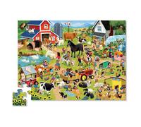 A Day at the Farm Puzzle - 48 Pieces Multicoloured one size