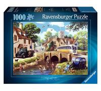 Ravensburger Jigsaw Puzzle Day by the River – 1000 Pieces – Ages 12+