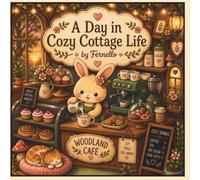 A Day in Cozy Cottage Life: A Coloring Book