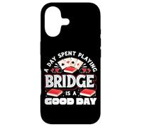 A Day Spent Playing Bridge Is A Good Day Bridge Player Case for iPhone 17