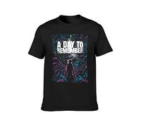 A Day to Remember Homesick T-Shirt Black Graphic Unisex Tee Shirt L