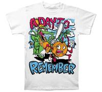 A Day to Remember Men's Orange You Glad Unisex Crew Neck Cotton Tee Men's Short-Sleeve T-Shirts White XL