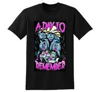 A Day to Remember T-Shirt Black Graphic Unisex Tee Shirt L