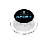 A Day Well Spent Funny Scuba Dive Diver Diving PopSockets PopGrip for MagSafe