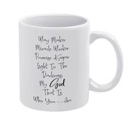 A Day Without Coffee is Like Just Kidding,I Have No Idea 11 Oz Christmas Coffee Mug Valentines Gifts for Her Girlfriend Wife Best Birthday Valentine's Mothers Day from Daughter Son Tea Cup