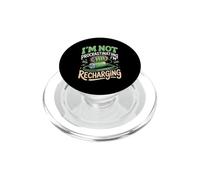 A Day Without Energy Drinks Is Like Just Kidding I Have No I PopSockets PopGrip for MagSafe