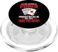 A Day Without Poker Will Probably Not Kill Me But Why Take PopSockets PopGrip for MagSafe