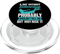 A Day Without Swimming Probably Wouldnt Kill Me But Why Risk PopSockets PopGrip for MagSafe