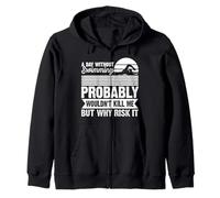 A Day Without Swimming Probably Wouldn't Kill Me - Swimmer Zip Hoodie