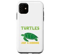 A day without turtles is like - Turtles Case for iPhone 11