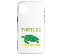 A day without turtles is like - Turtles Case for iPhone 16 Plus