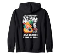 A Day Without Ukulele Is Like Just Kidding Zip Hoodie