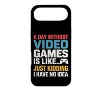 A Day Without Video Games Just Kidding Gamer Quote Case for iPhone Air