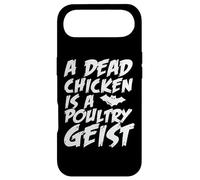 A dead chicken is a poultry geist - Ghost Halloween Case for iPhone Air
