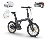 A Dece Oasis ADO Air20S Electric Bike Folding, 20" EBike for Adults, Ultra Light Weight 18.5 KG Electric Bicycle, Belt Drive/LCD Display/Adjustable Shock Absorption/APP, Battery Autonomy 100 km