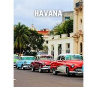 A Decorative Book: Havana featuring Cuba's Classic Cars: A Stackable Book for Interior Decorating and Set Dressing for Coffee Tables, End Tables, and Bookshelves with Photographic Cover