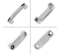 A Dependable Choice Set of Four Sturdy Marine Grade Tie Down Straps in Rust Resistant Finish