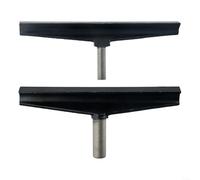 A dependable choice The cast iron lathe tool rest measuring twelve inches provides stability during woodworking tasks (16mm)