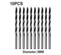 A Dependable Collection Of Tools Ten Strong And Efficiently Designed Three Millimeter Diameter Drill Bits For All Your Projects