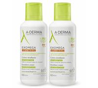 A-Derma Exomega Control Emollient Cream Duo 400 ml + 400 ml