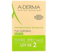 A-DERMA Ultra-Rich Cleansing Bar Nourishing 2 x 100g