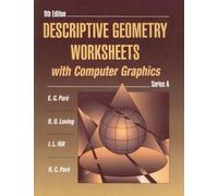 A Descriptive Geometry Worksheets with Computer Graphics, Series