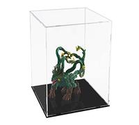 DESIGN Clear Acrylic Display Case Assemble Collectibles Box Alternative Glass Case for Display Action Figures Home Storage & Organizing Toys (5.5x5.5x9.5 inch; 14x14x24 cm)