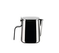 Alessi Rahmkännchen aus poliertem Edelstahl.
