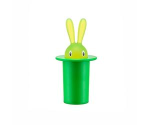 A di Alessi Magic Bunny Toothpick Holder, Green (ASG16 GR)