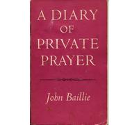 A DIARY OF PRIVATE PRAYER