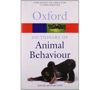 A Dictionary of Animal Behaviour (Oxford Paperback Reference) by Mcfarland, David (2006) Paperback