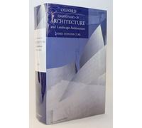 A Dictionary of Architecture and Landscape Architecture