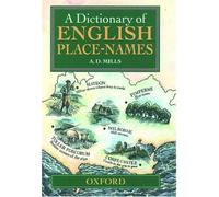A Dictionary of English Place-names
