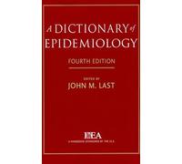 A Dictionary of Epidemiology