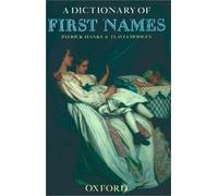 A Dictionary of First Names