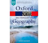 A Dictionary of Geography 9780199680856 | Brand New | Free UK Shipping