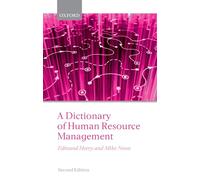 A Dictionary Of Human Resource Management