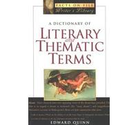 A Dictionary of Literary & Thematic Terms (Facts on File Writer's Library)