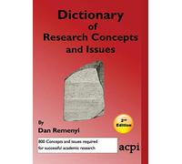 A Dictionary of Research Concepts and Issues - 2nd Ed