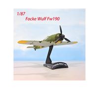 (A) Diecast 1/87 Scale Focke Wulf Fw190 Fw-190 German World War II Aircraft