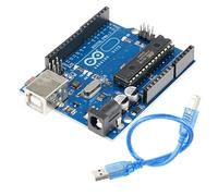 A-DIGISHUO 1Pcs R3 Development Board for Ar du i n o Official Version R3 Original With USB Cable(Ar dui no-Compatible)