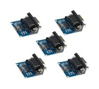 A-DIGISHUO 5pcs RS232 to TTL Converter Module COM Serial Port Board MAX3232 MAX232CSE