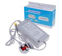 A-DIGISHUO AC Power Adapter for Wii U Console, UK Plug Wall Charger Power Supply with 5ft Cord, Replacement Charger for Nintendo Wii U Gamepad & Console