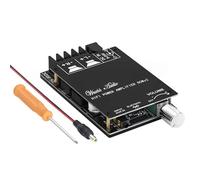 A-DIGISHUO HIFI Class 2.0 Stereo Bluetooth Digital Amplifier Board TPA3116 50WX2 speaker audio amplification with filtering