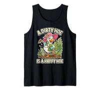 A Dirty Hoe is a Happy Hoe Goose Gardening Tank Top