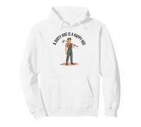 A Dirty Hoe Is A Happy Hoe Women's Gardening Dirty Hoe Pullover Hoodie