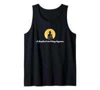 A Disciplined Mind Brings Happiness Buddha Quote Tank Top
