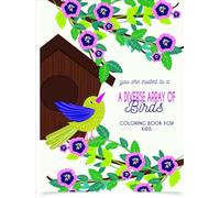 A Diverse Array of Birds: coloring book for kids